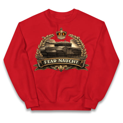 Fear Naught Royal Tank Regiment Kids Jumper