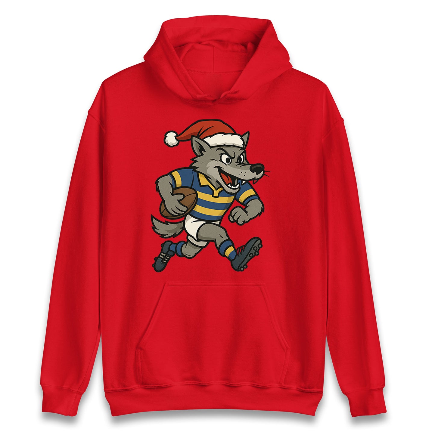 Warrington Wolves Christmas Hoodie