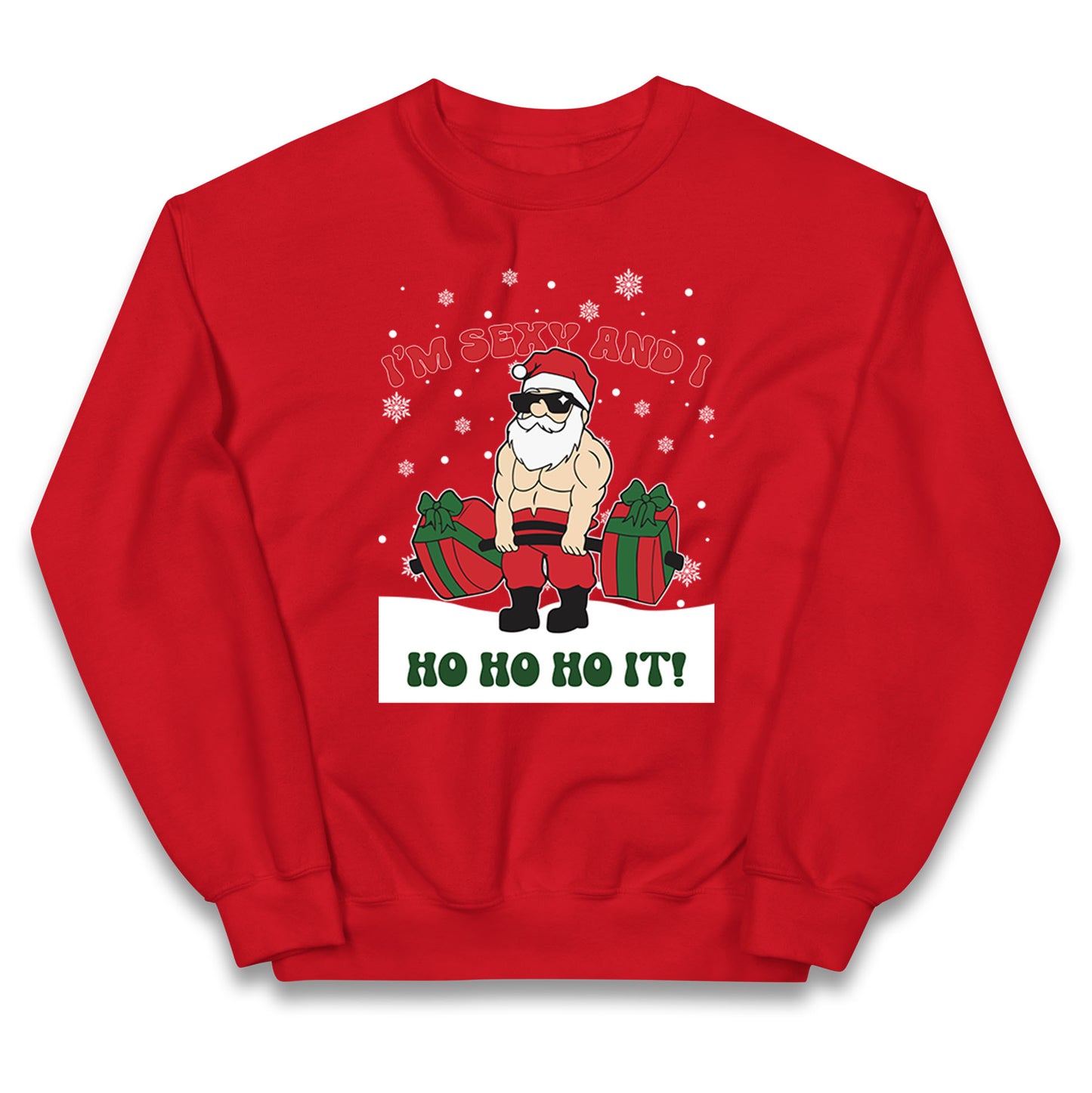 Santa Claus Ho Ho Ho Kids Jumper