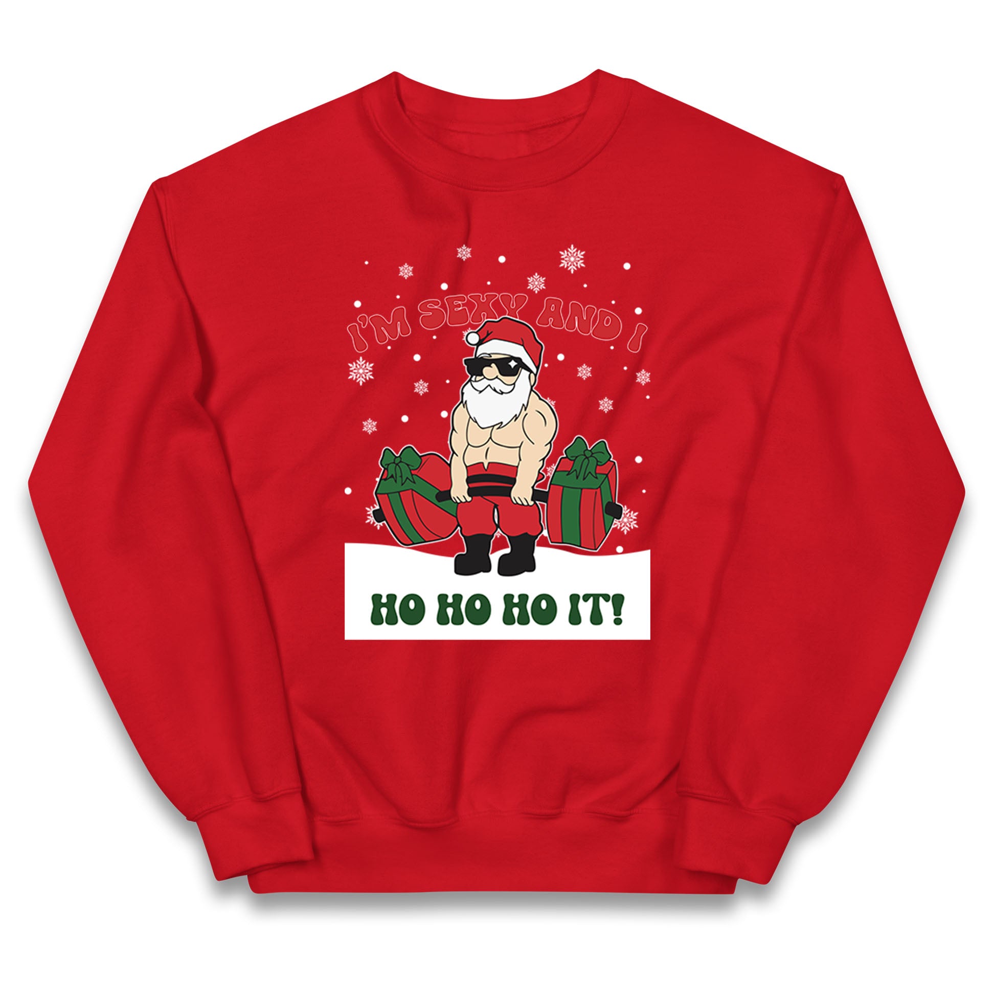 Santa Claus Ho Ho Ho Kids Jumper