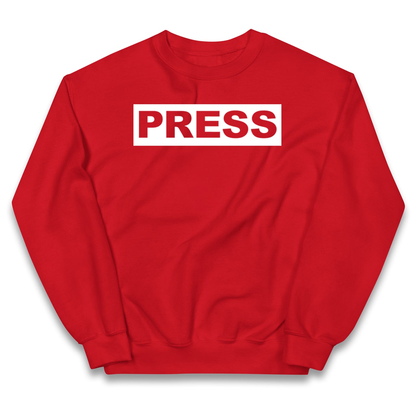 PRESS Palestine Inspired By Journalist Motaz Azaiza Kids Jumper