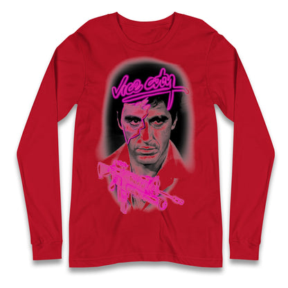 Tony Montana Vice City Longsleeve T Shirt 