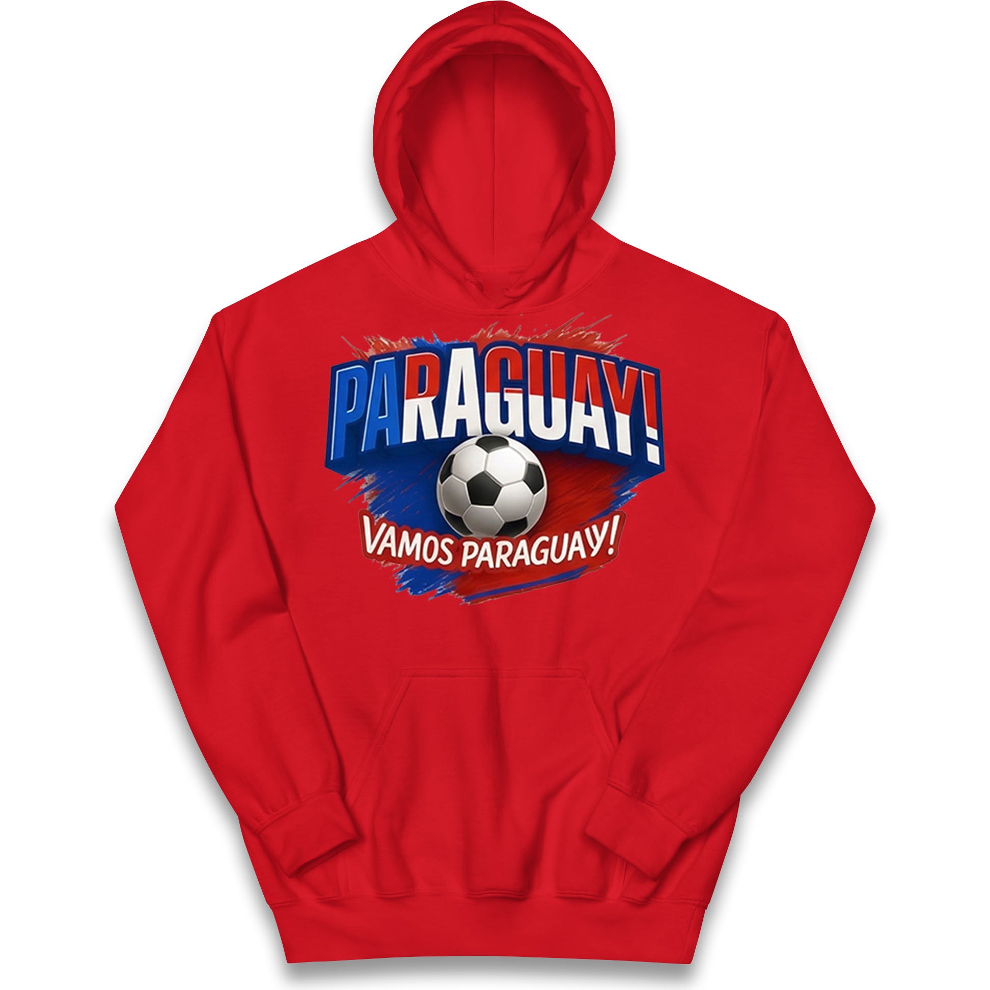 Paraguay Retro World Cup Kids Hoodie