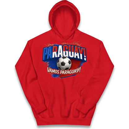 Paraguay Retro World Cup Kids Hoodie
