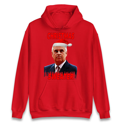 Prince Andrew Christmas Hoodie