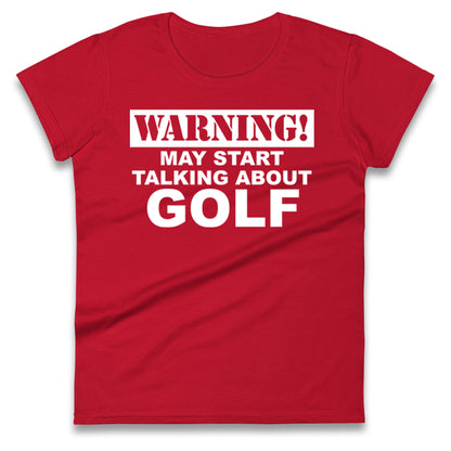 Golf Lover Ladies T Shirt
