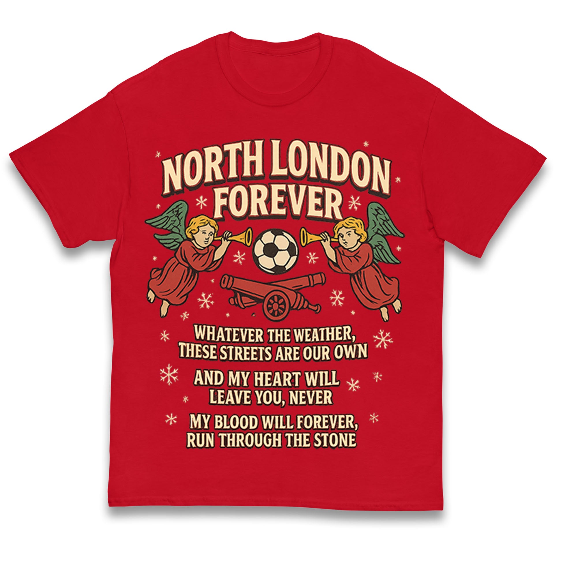 Arsenal Christmas Kids T Shirt