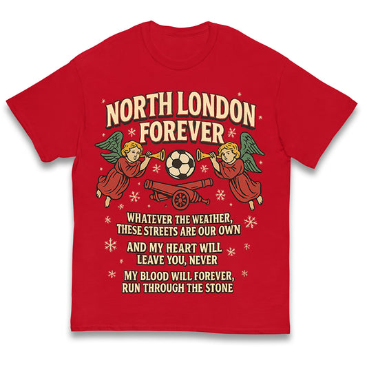 Arsenal Christmas Kids T Shirt