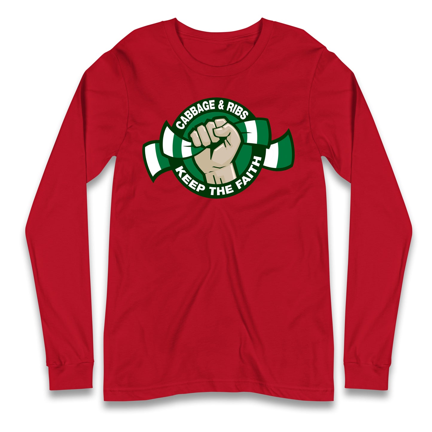 Hibernian Fans Football Longsleeve T Shirt