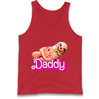 Funny Mr Blobby Daddy 90s Retro Tank Top