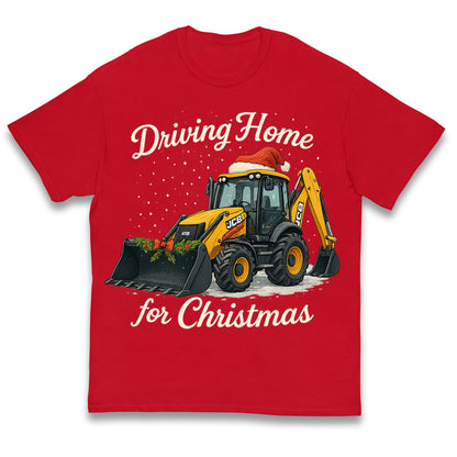 JCB Christmas Kids T Shirt