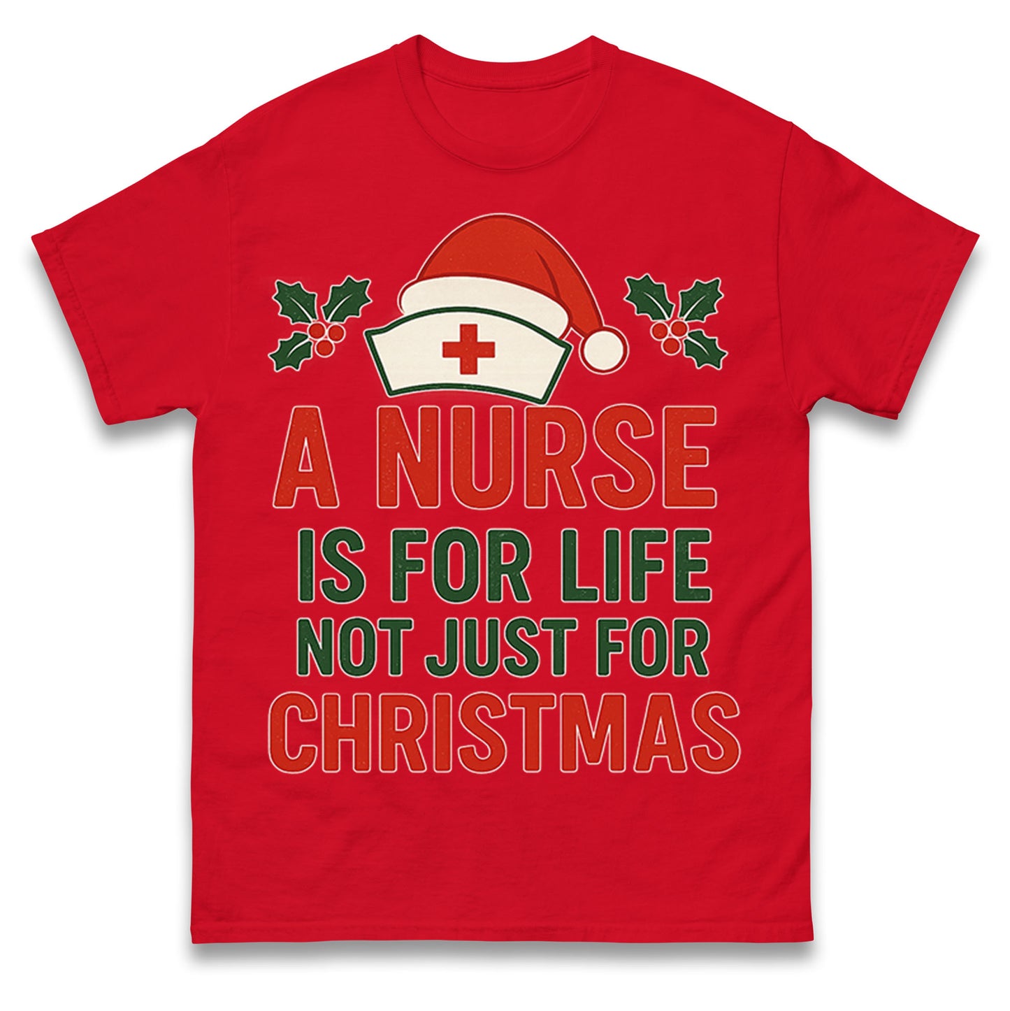 Nursing Christmas T Shirt