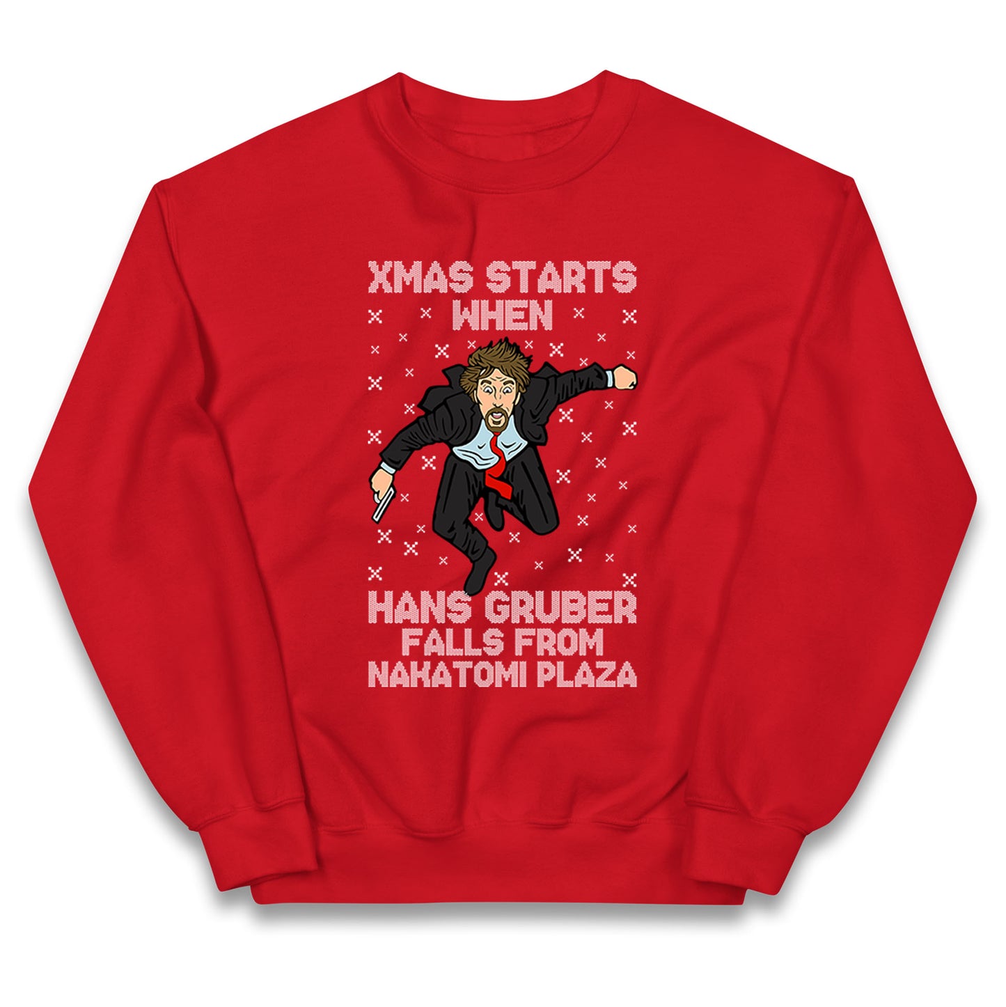hans gruber falling jumper