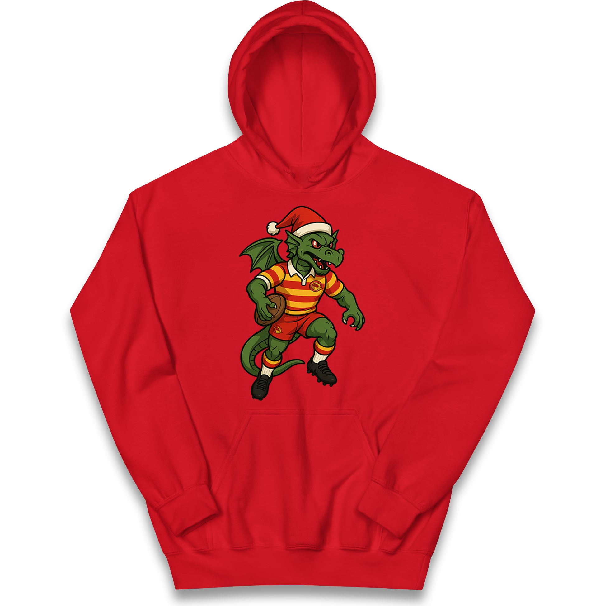 Catalans Dragons Christmas Kids Hoodie