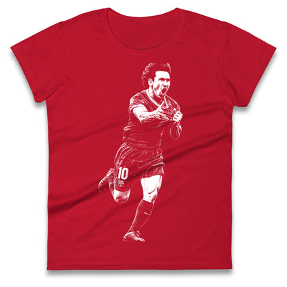 Lionel Messi Ladies T Shirt