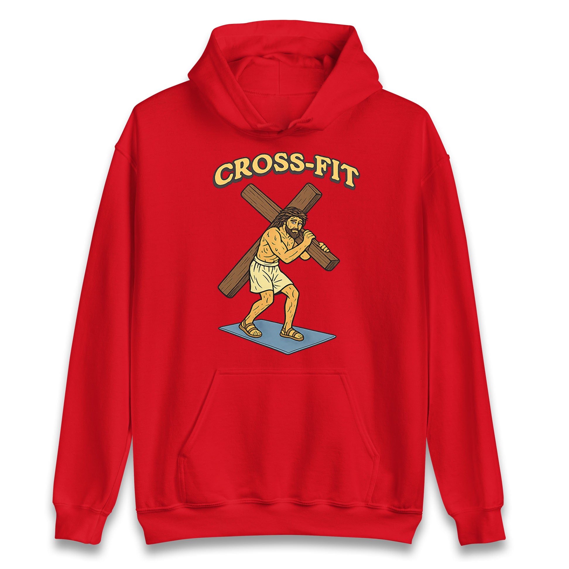 Jesus Cross Fit Hoodie