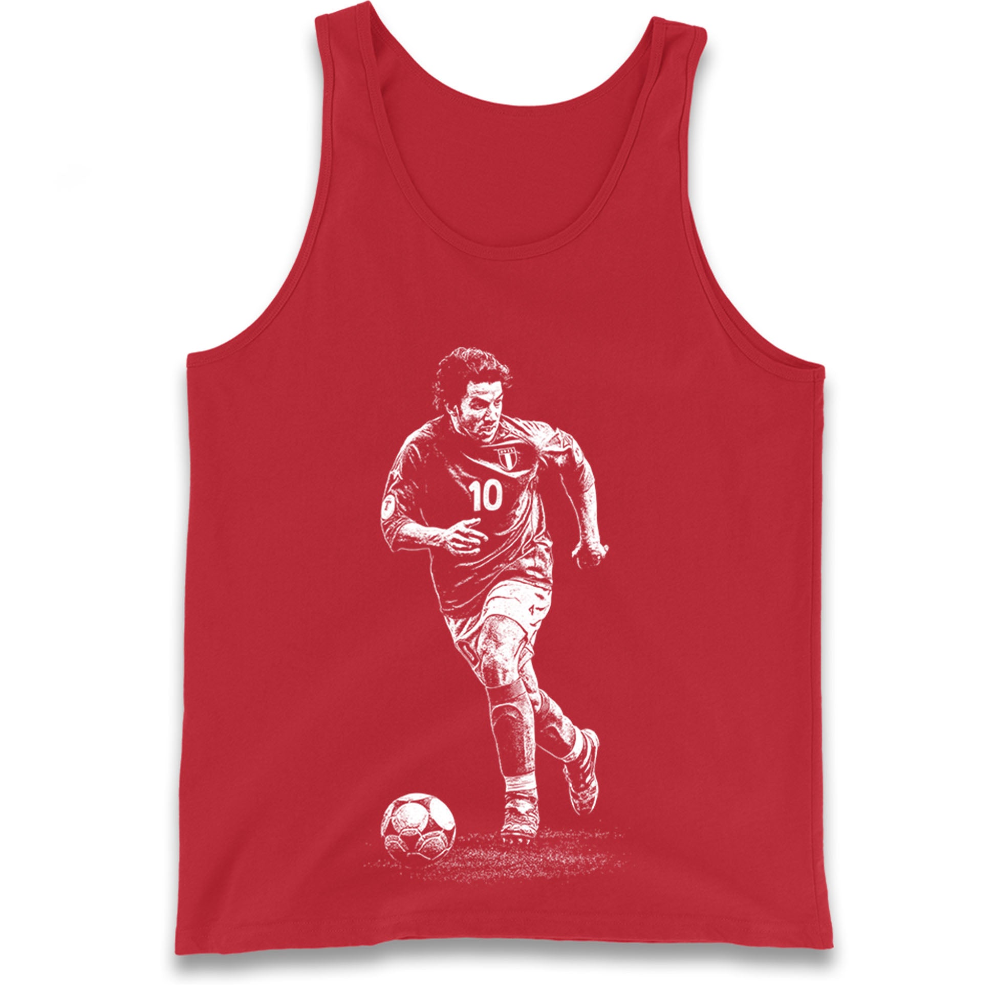 Del Piero 10 Italy Tank Top