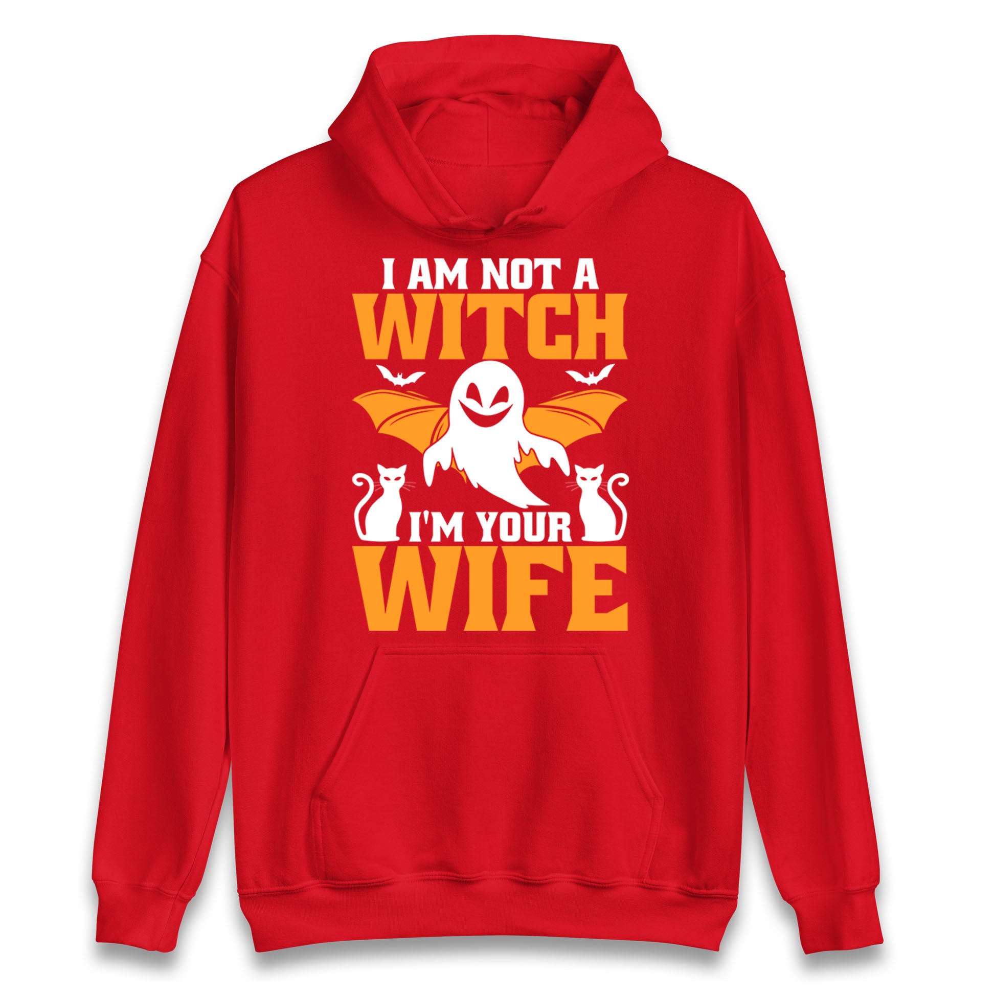 Im Not A Witch Im Your Wife Halloween Hoodie
