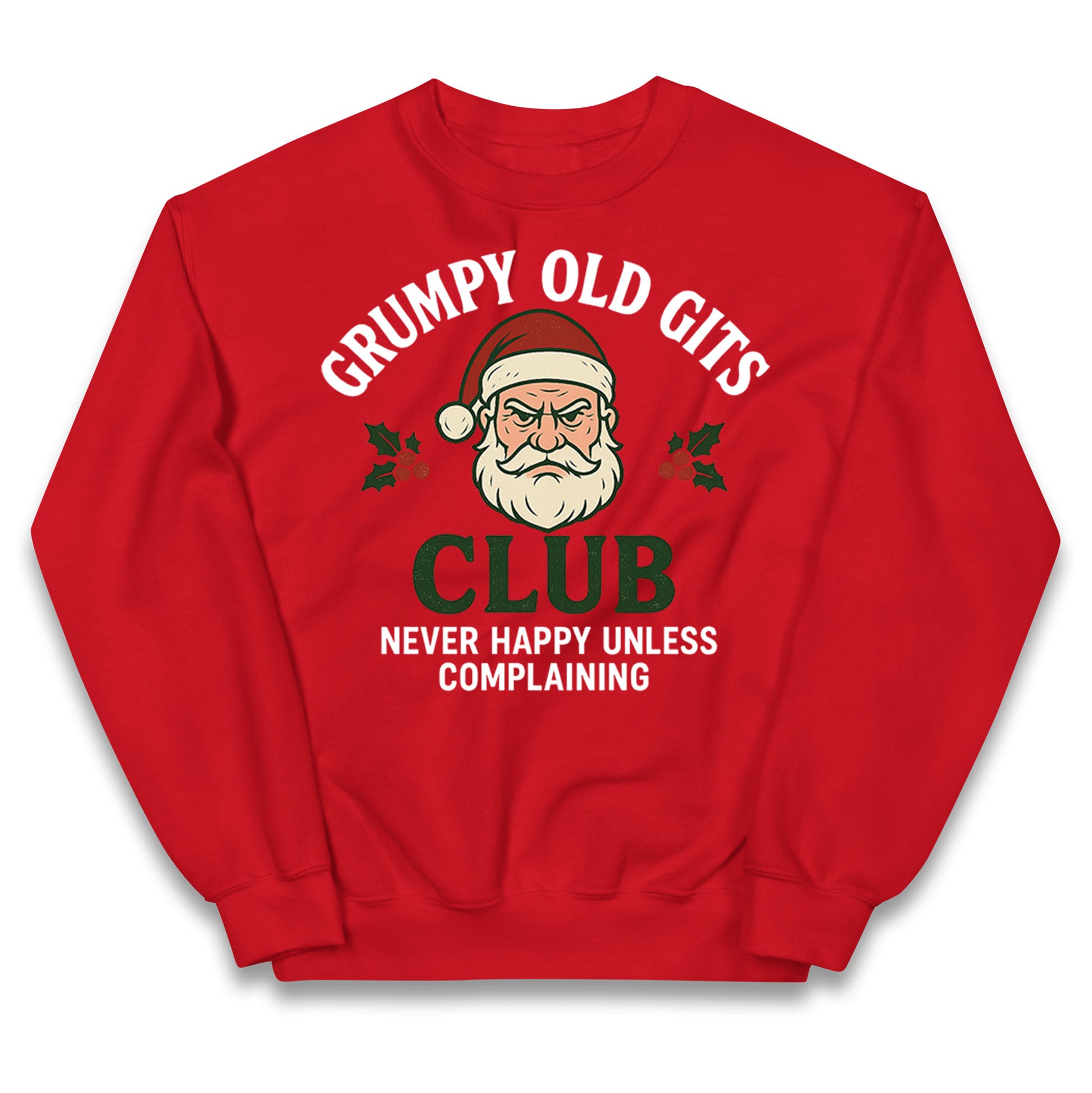 Grumpy Christmas Kids Jumper