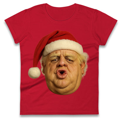 Dusty Rhodes Christmas Ladies T Shirt