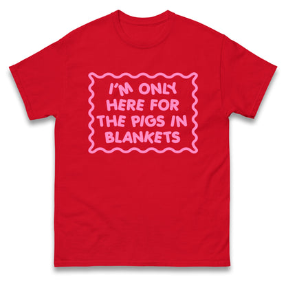 Pigs In Blankets Christmas T Shirt