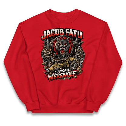 Jacob Fatu The Samoan Werewolf Kids Jumper