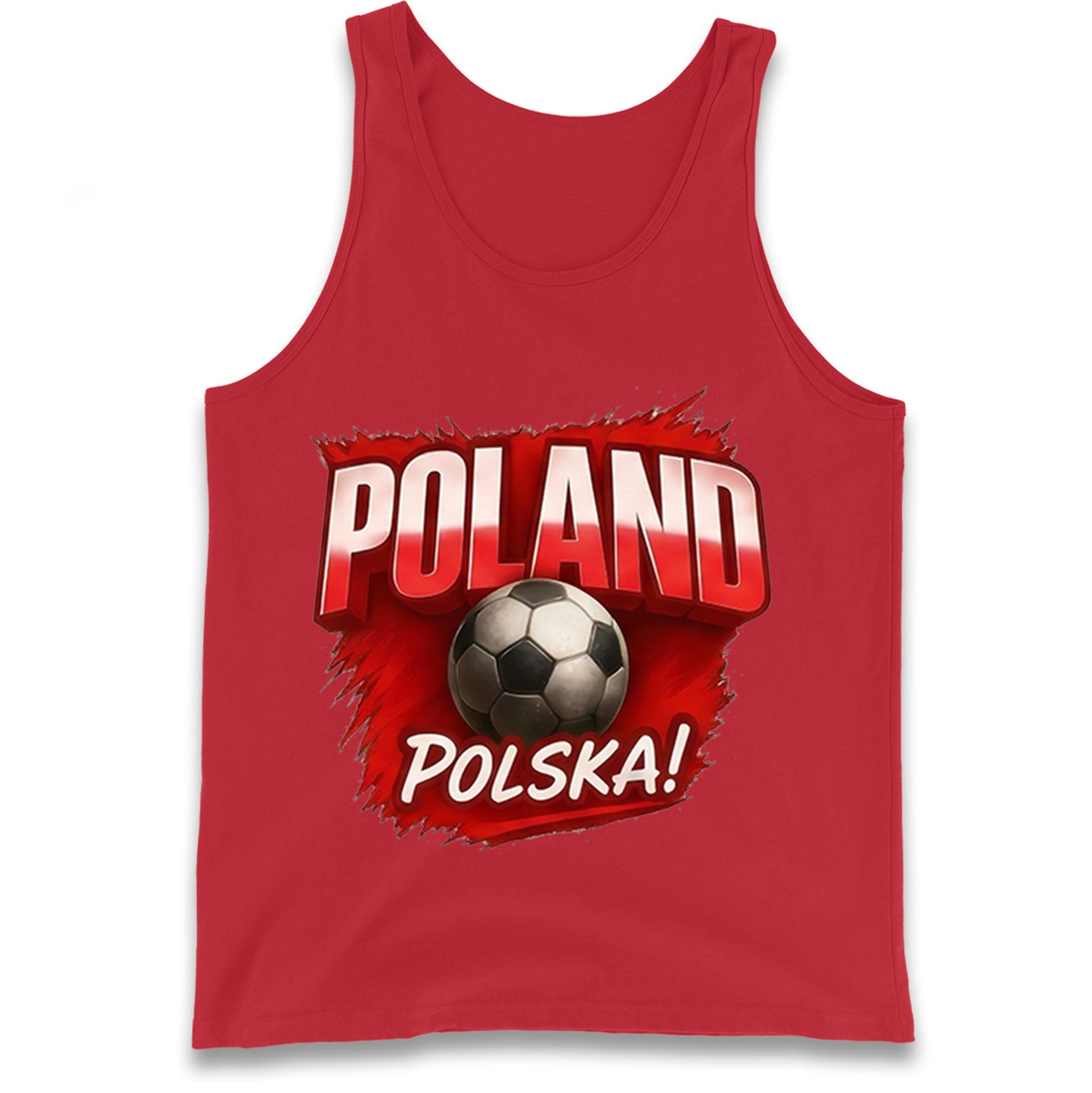 Poland Retro World Cup Tank Top