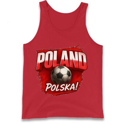 Poland Retro World Cup Tank Top