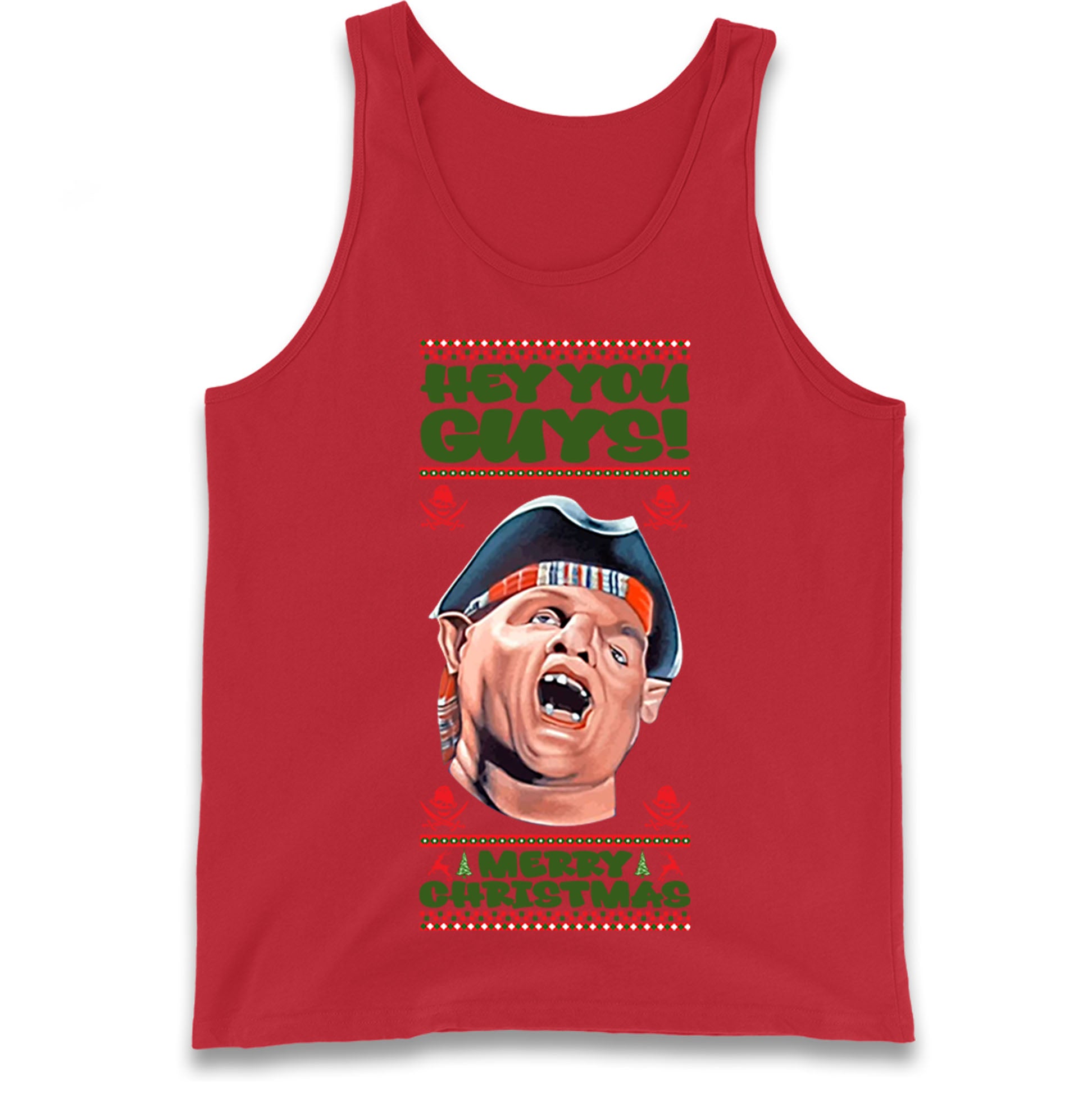 goonies sloth christmas tank top