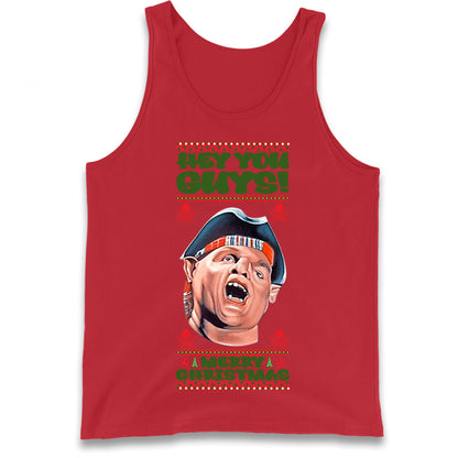 goonies sloth christmas tank top
