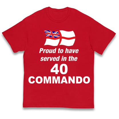 40 Commando Royal Marines Kids T Shirt