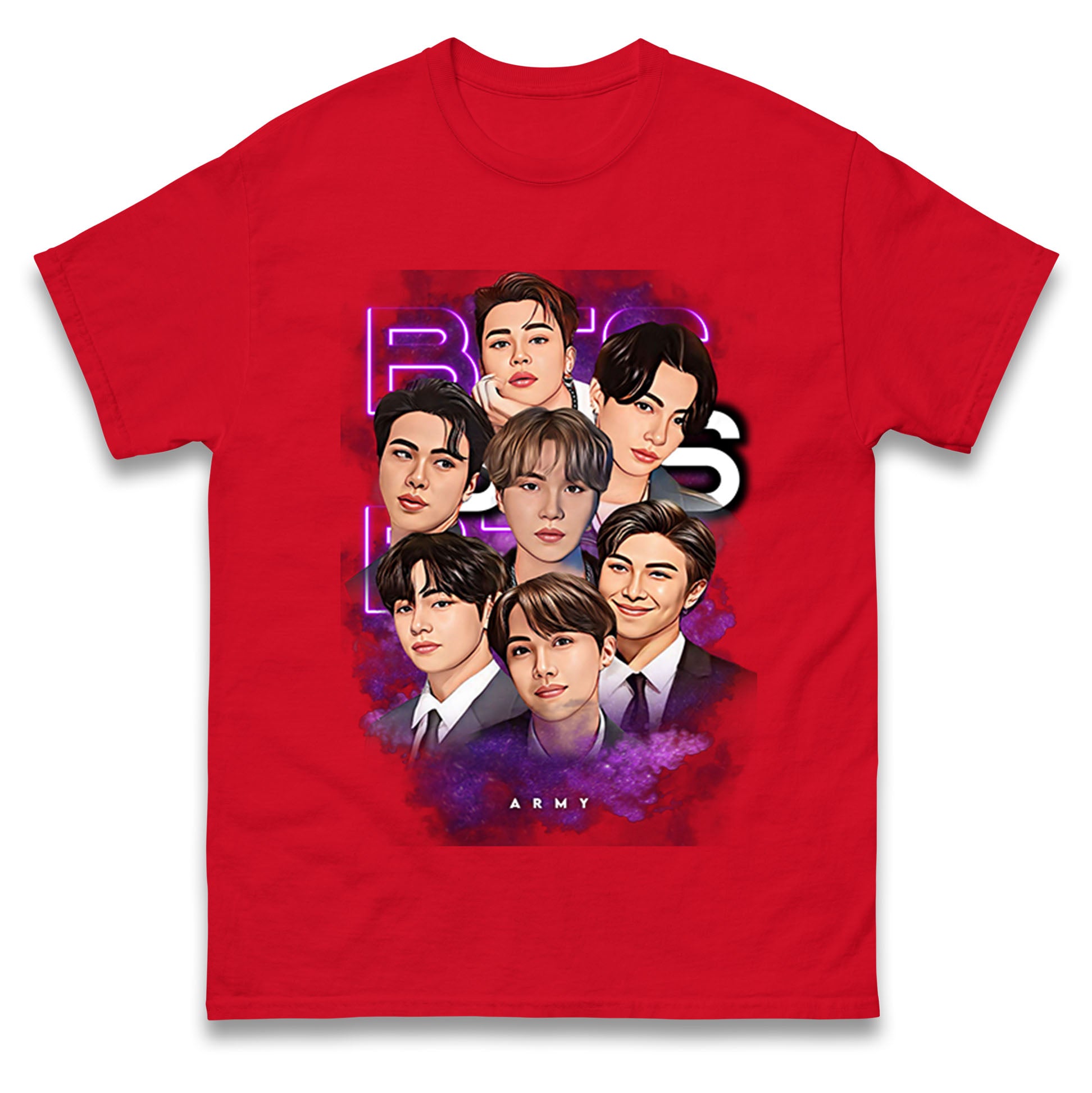 BTS K POP T Shirt | Shop For Korean band Clothing – Spoofytees