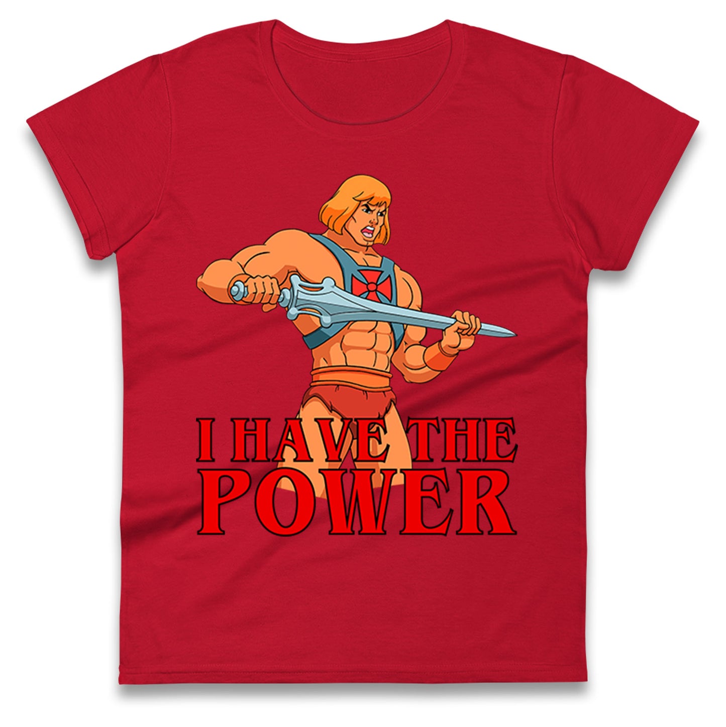 He-Man Ladies T Shirt