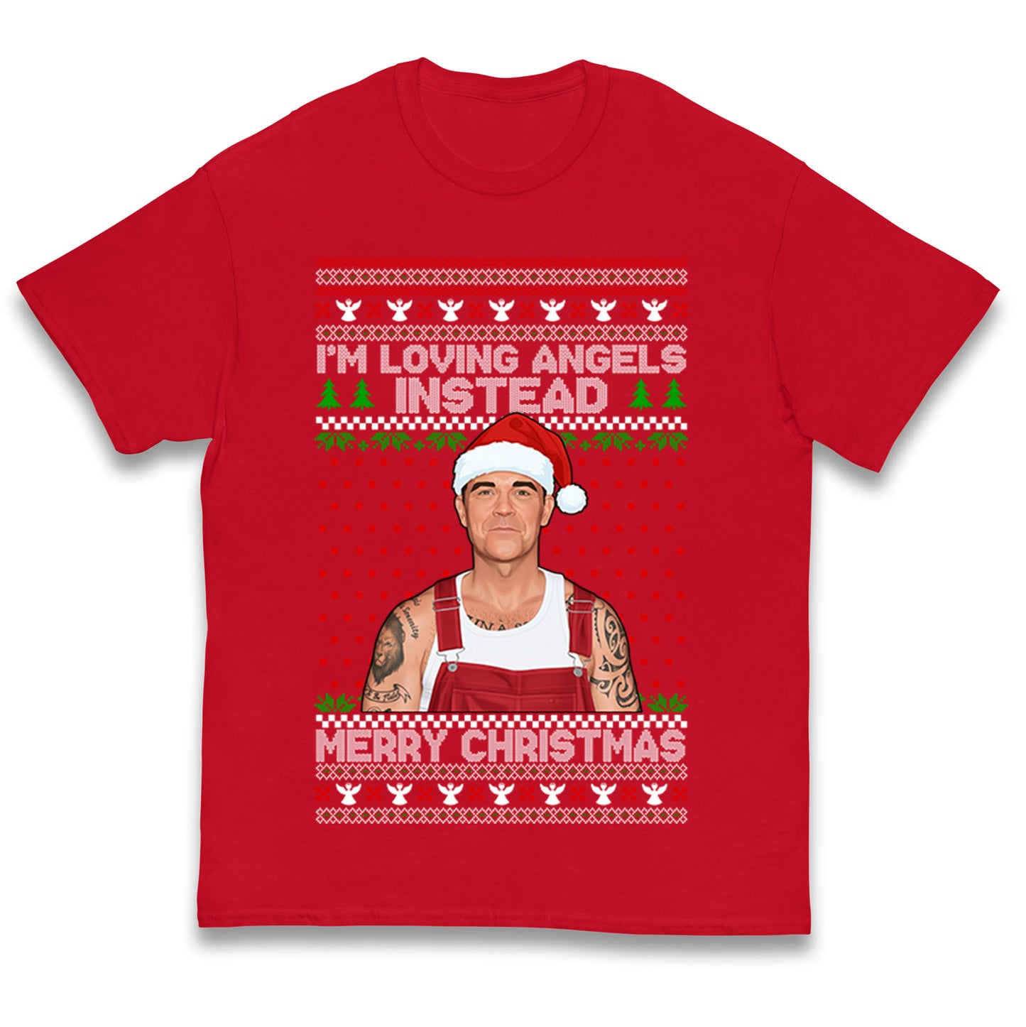 Robbie Williams Christmas Kids T Shirt