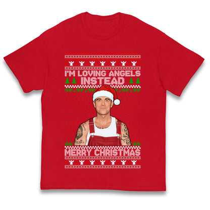 Robbie Williams Christmas Kids T Shirt