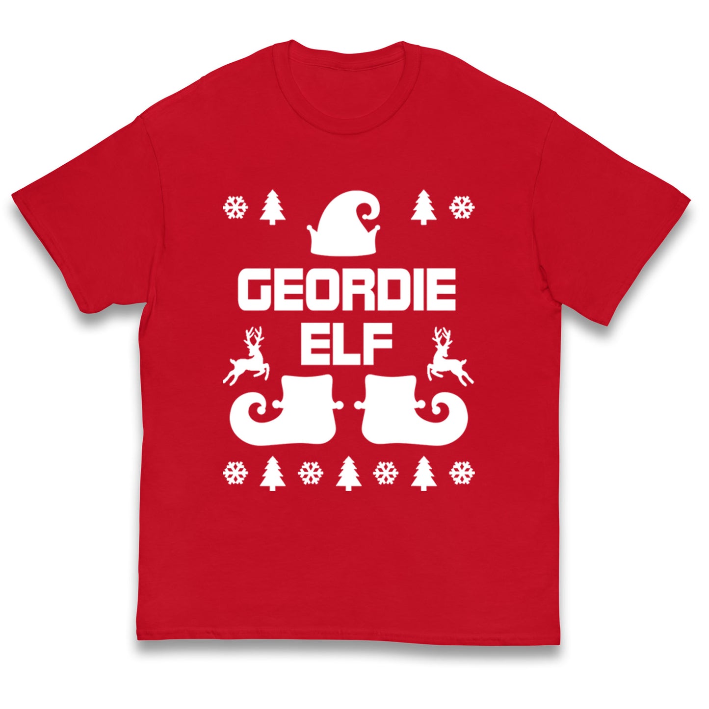Geordie Christmas Kids T Shirt