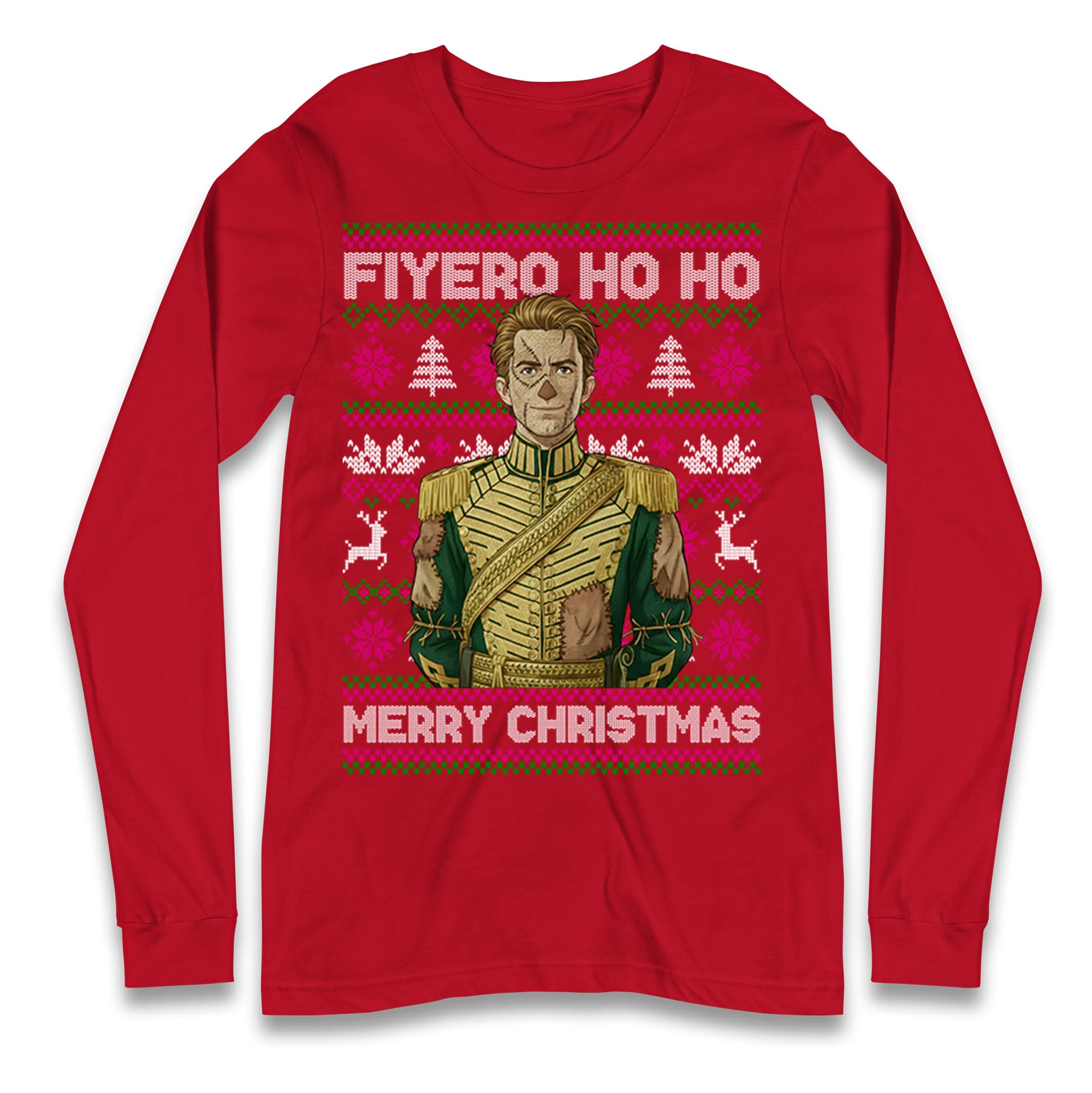 Prince Fiyero Wicked Christmas Longsleeve T Shirt