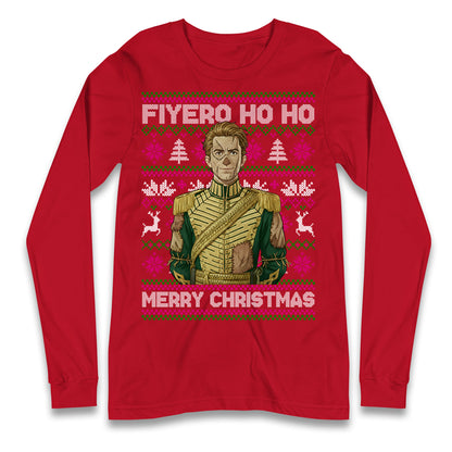 Prince Fiyero Wicked Christmas Longsleeve T Shirt