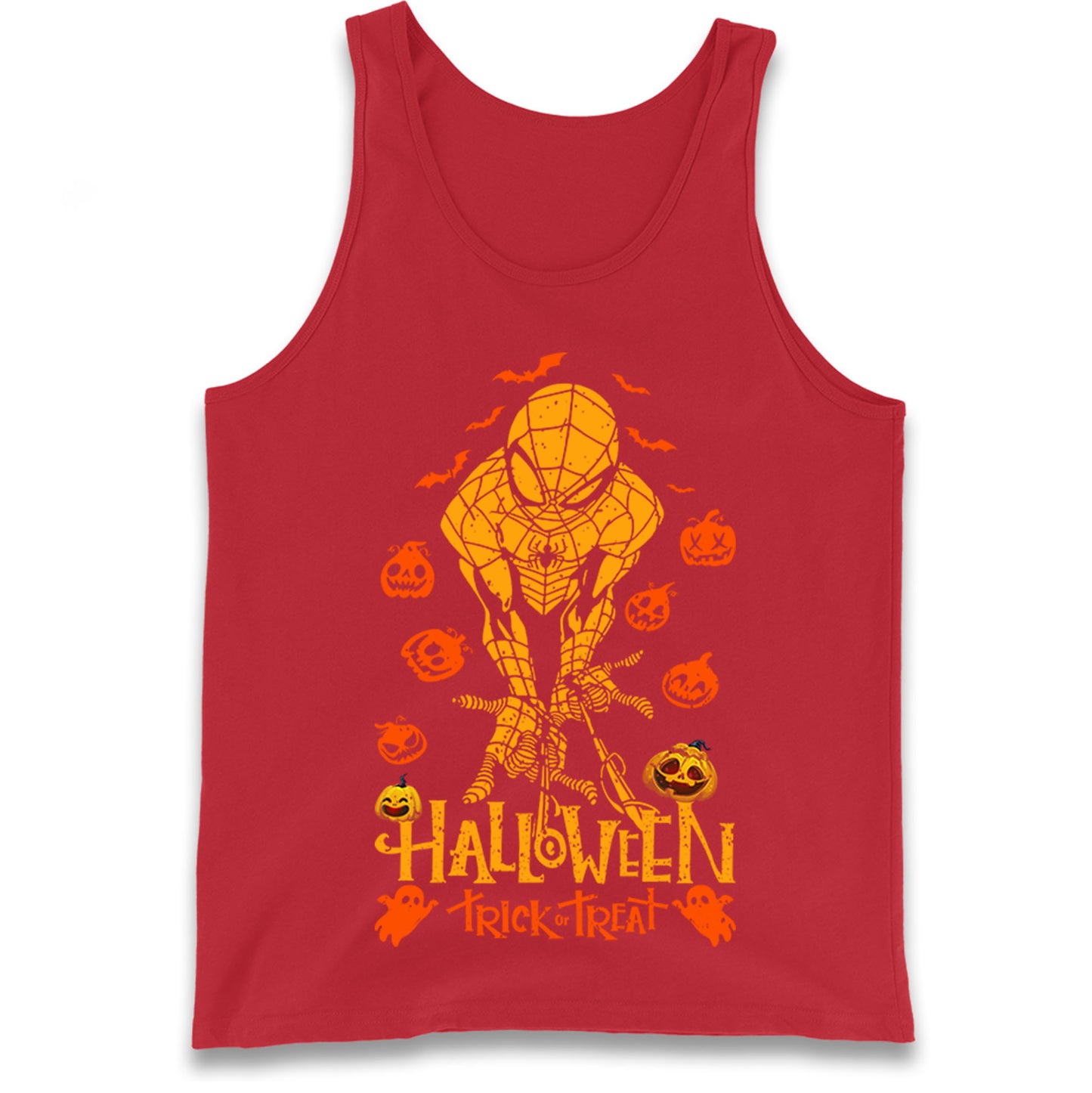 Spiderman Halloween Tank Top
