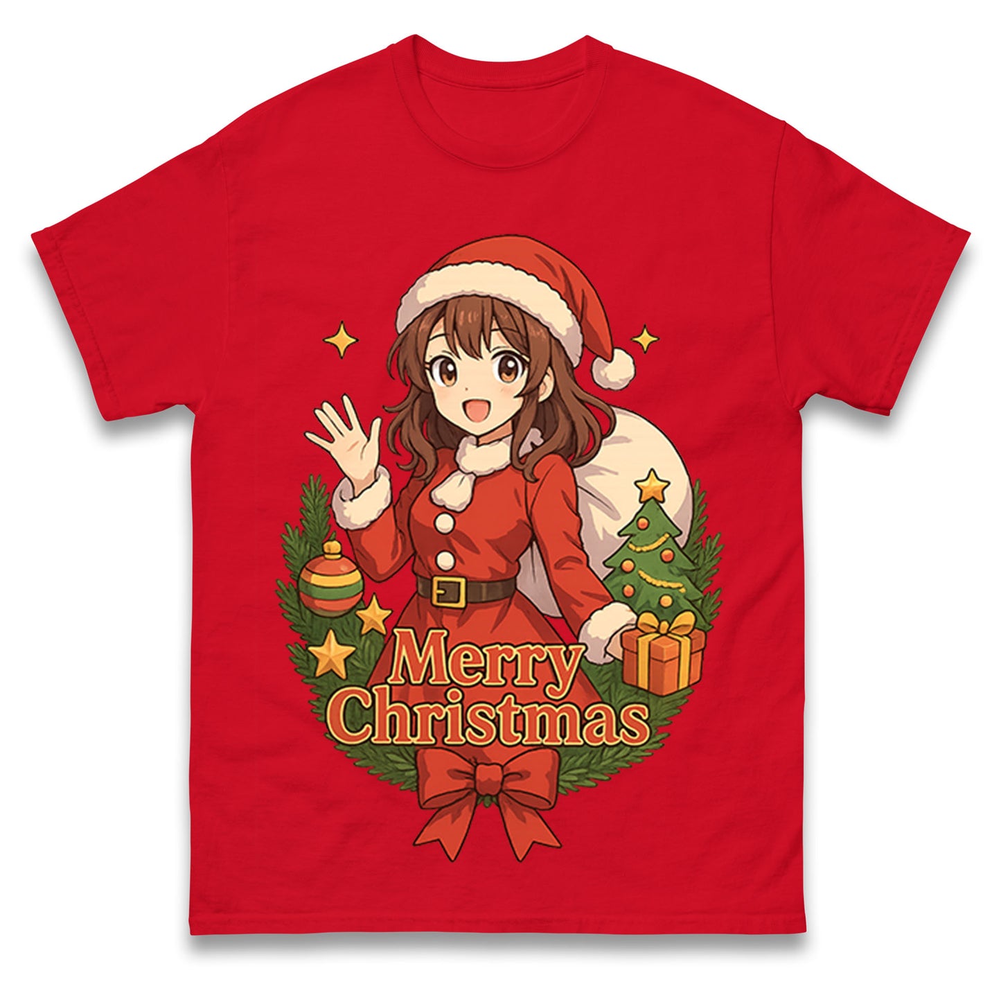 Anime Christmas T Shirt