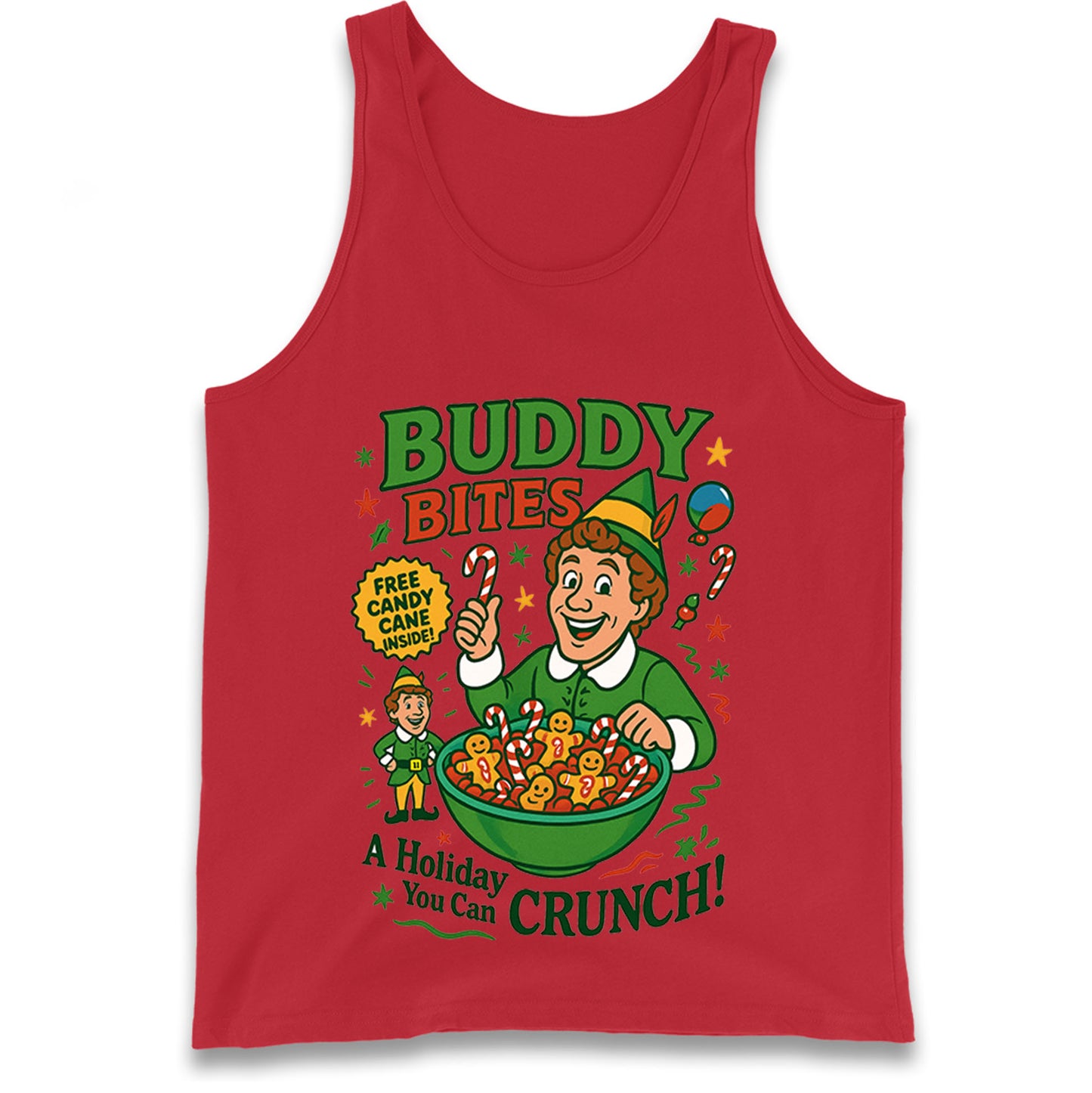 Elf Christmas Tank Top