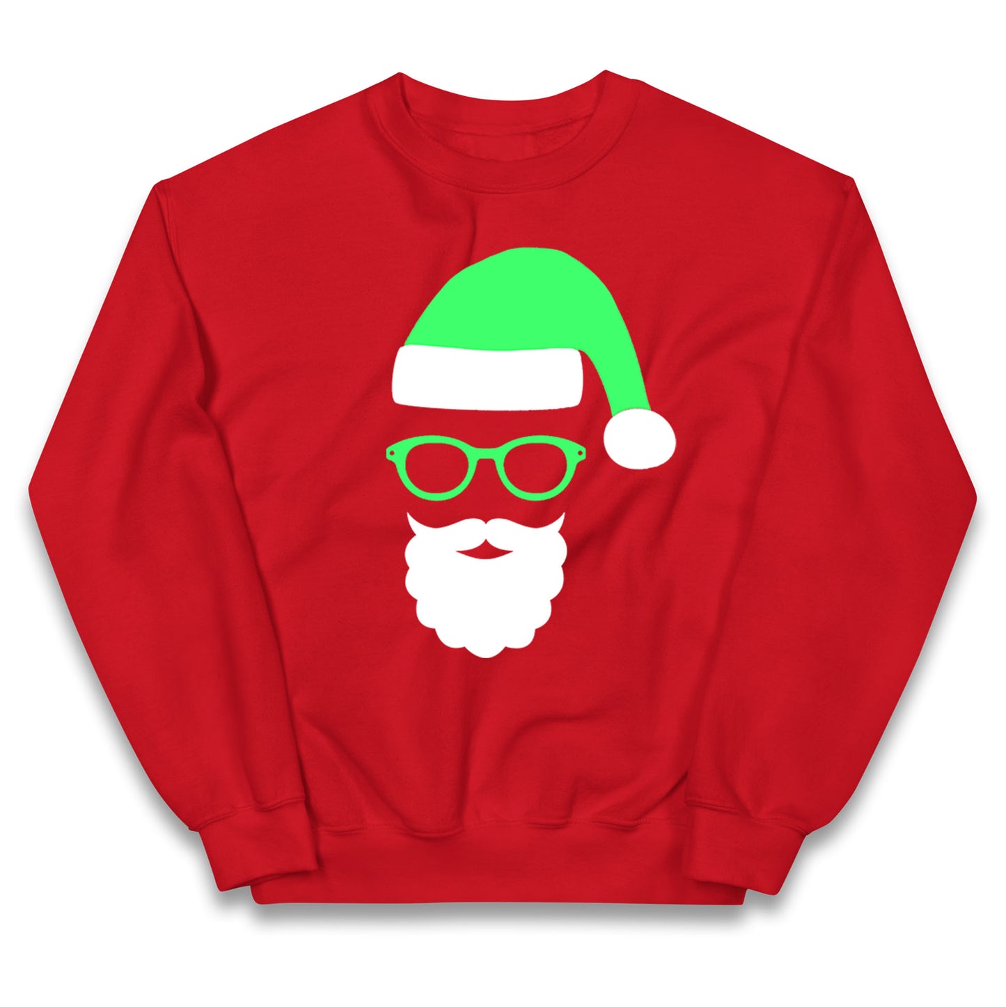 Ireland Santa Christmas Kids Jumper