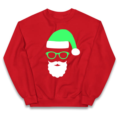 Ireland Santa Christmas Kids Jumper