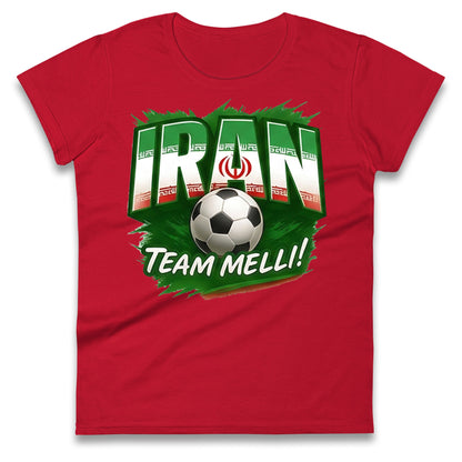 Iran Retro World Cup Ladies T Shirt