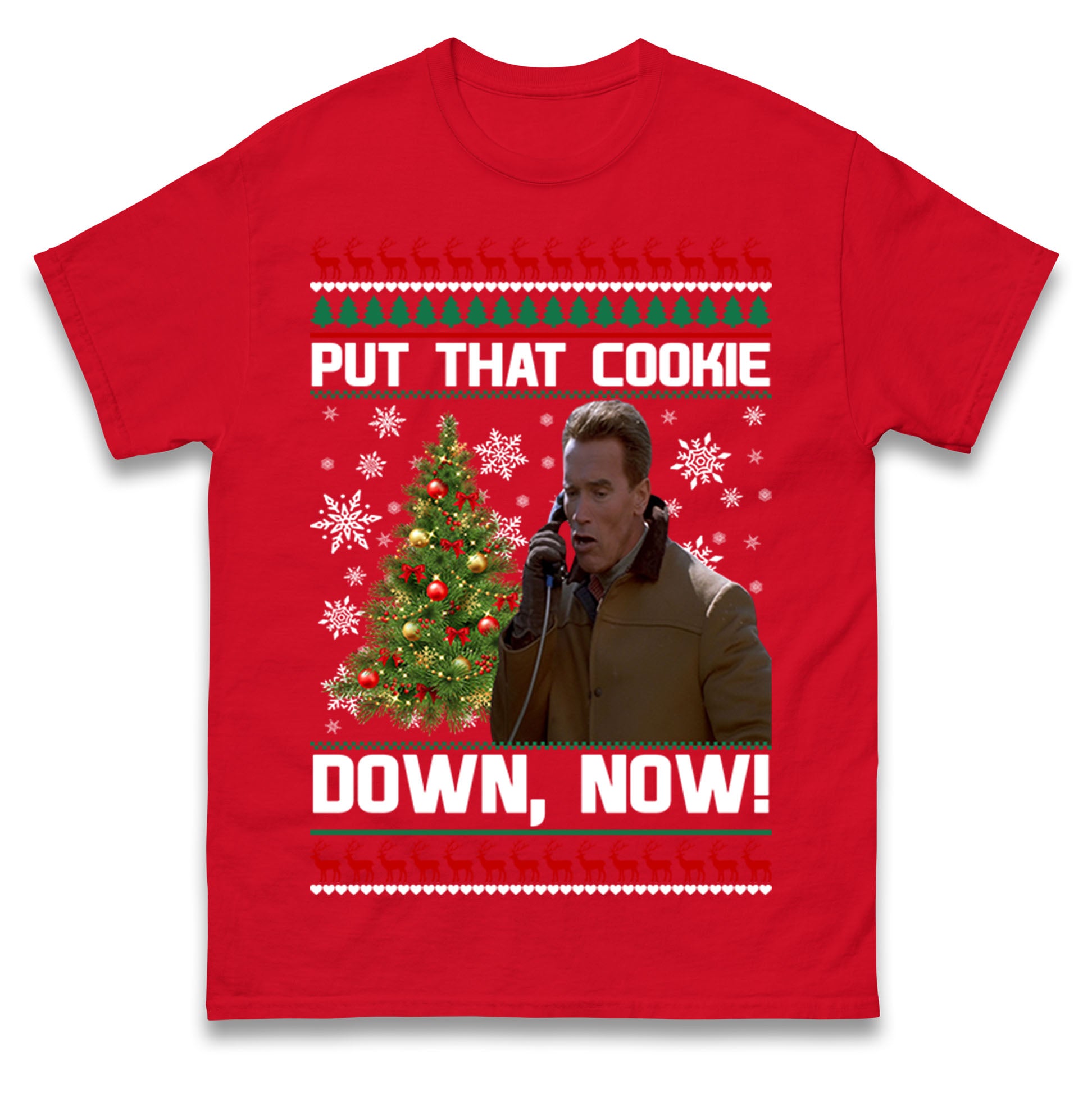 Arnie Christmas T Shirt