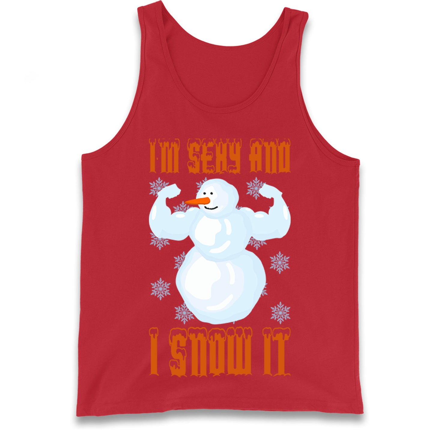 Im Sexy And I Snow It Christmas Tank Top