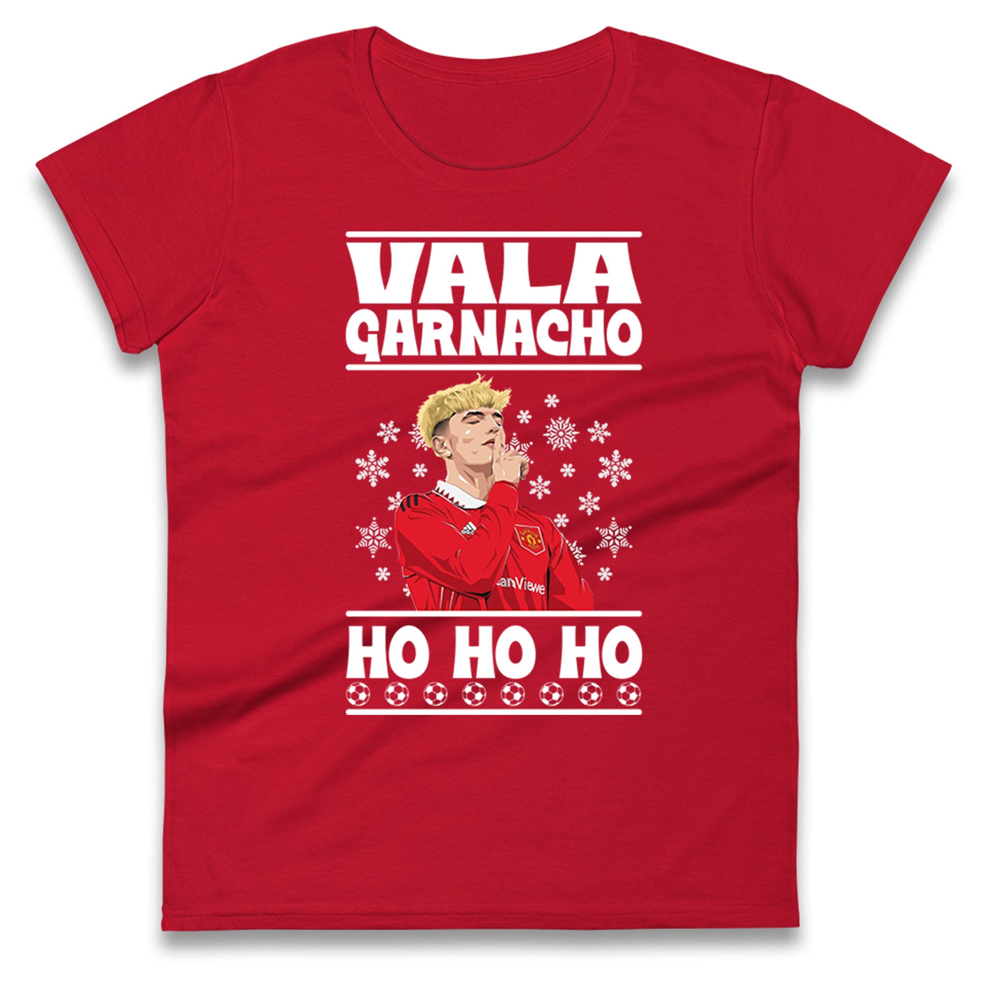 alejandro garnacho christmas womens t shirt