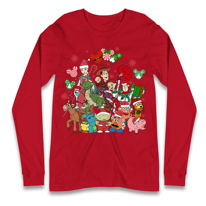 Toy Story Christmas Longsleeve T Shirt
