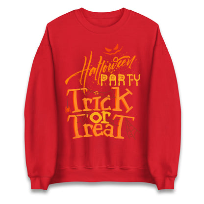 Halloween Party Trick Or Treat Unisex Sweatshirt