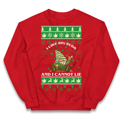 Cannabis Christmas Kids Jumper